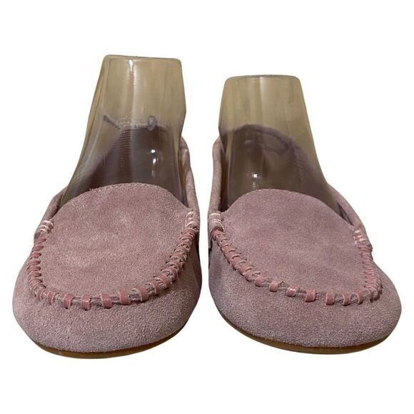 Jack Rogers Mauve Millie Suede Moccasins - Picture 4 of 12